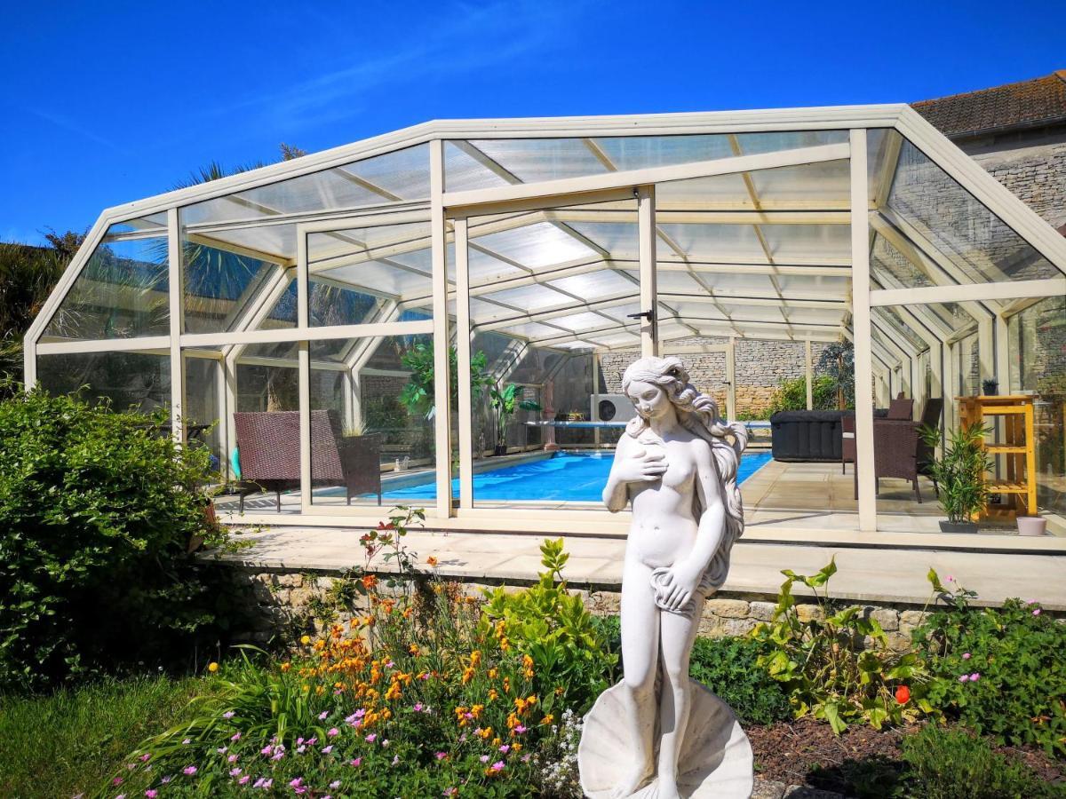 Villa Athena, Sejour Bien-Etre Et Ethique Meuvaines Bagian luar foto
